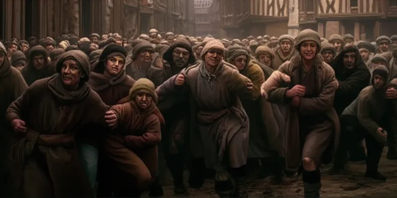 Illustration visuelle du mot « canailles » - La populace, la racaille