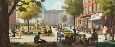 Illustration backyard - Image 1