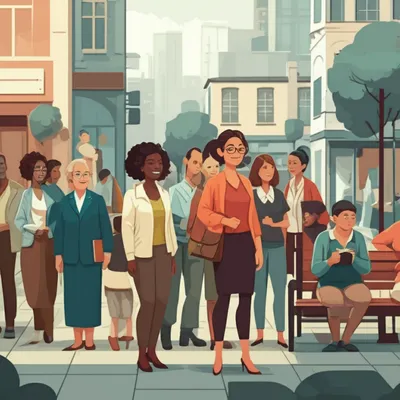 Illustration citizens - Image 1