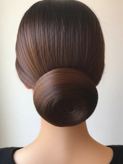 Illustration chignon