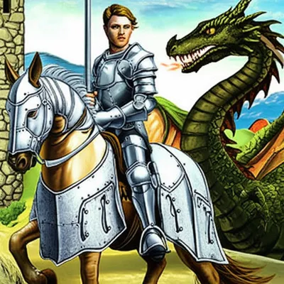 Illustration knightly