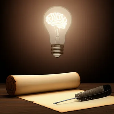 Illustration aphorized