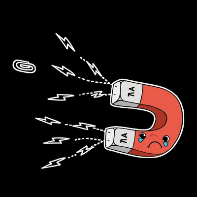 Illustration demagnetize