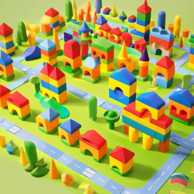 Illustration blocky - Image 1