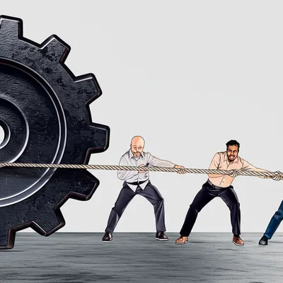 Illustration pulling - Image 1