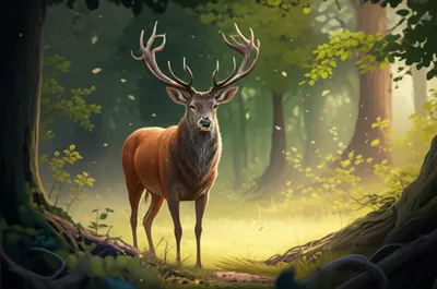 Illustration hart - Image 1