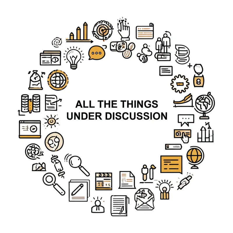 Illustration visuelle du mot « everything » - Tout, l'ensemble