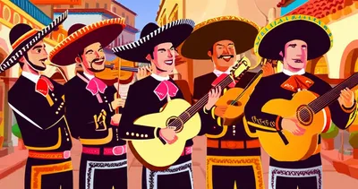 Illustration mariachi - Image 1