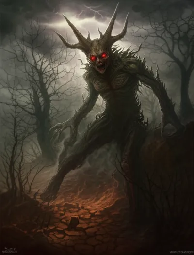 Illustration cacodaemon - Image 1