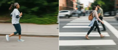 Illustration walking - Image 1