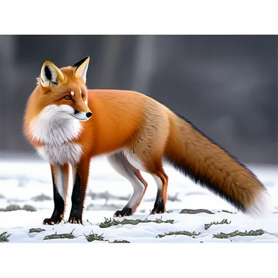 Illustration foxes - Image 1
