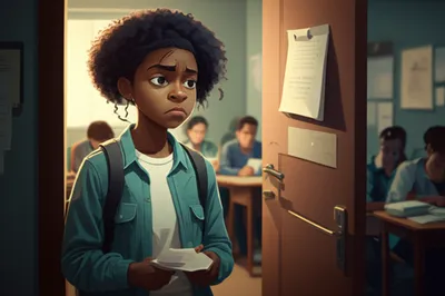 Illustration tardy - Image 1