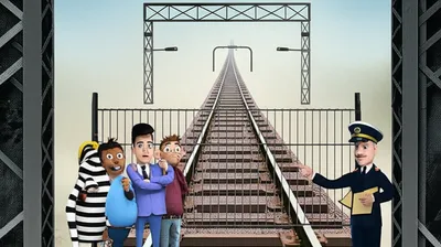 Illustration railroaded - Image 1