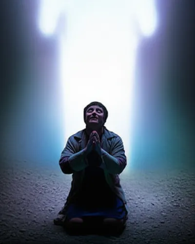 Illustration praying - Image 2