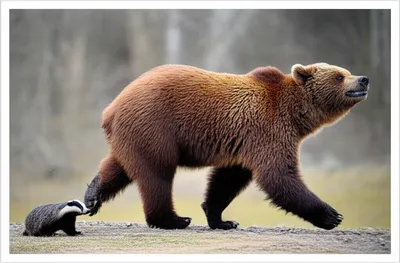 Illustration badgered - Image 1