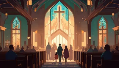 Illustration churches