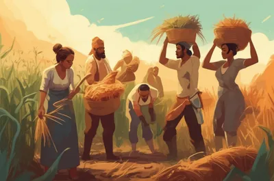 Illustration labours - Image 1