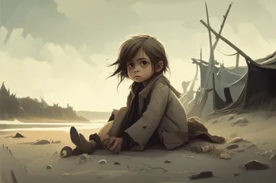 Illustration waif - Image 1