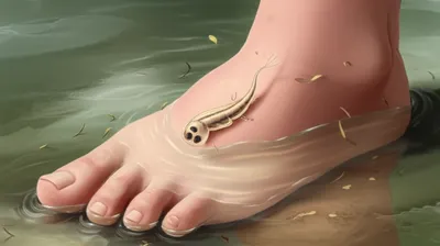 Illustration cercariae