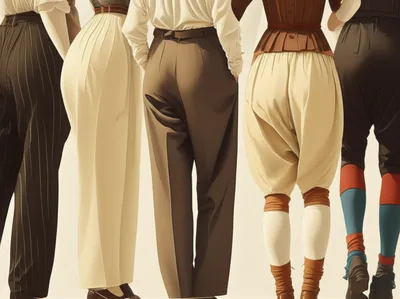 Illustration breeches - Image 1