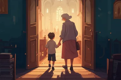 Illustration churching - Image 1