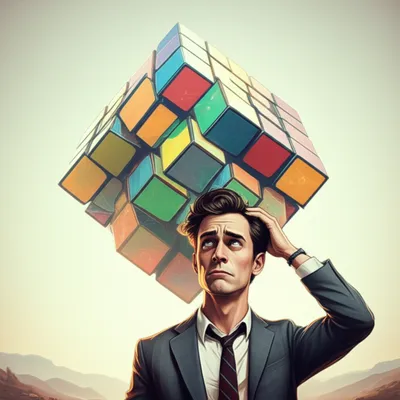 Illustration puzzling - Image 1