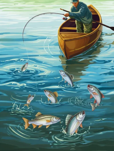Illustration fishes - Image 1