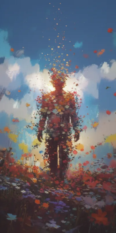 Illustration flowered - Image 1