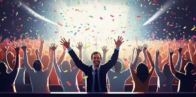 Illustration acclamations - Image 1