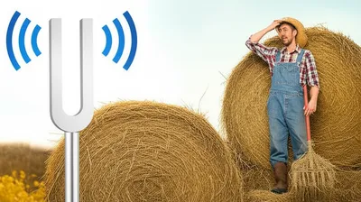 Illustration pitchfork - Image 1