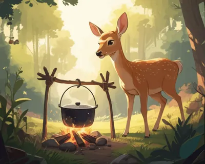 Illustration doe - Image 1