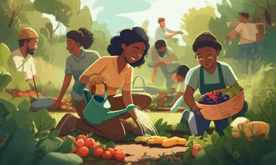 Illustration laudable - Image 1