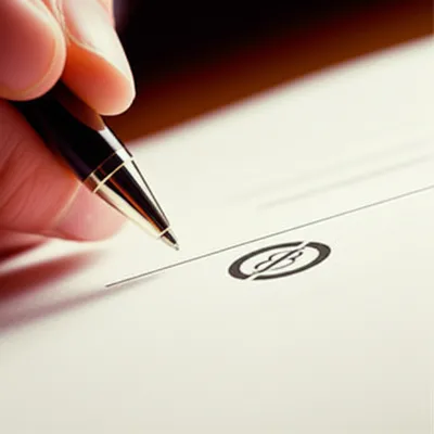 Illustration signed - Image 1