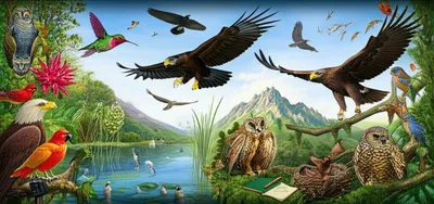 Illustration ornithology