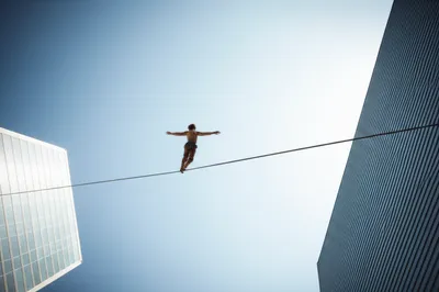 Illustration aerialists