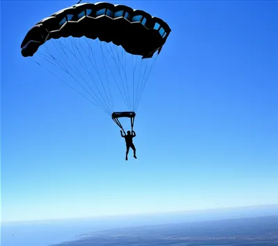 Illustration skydiving