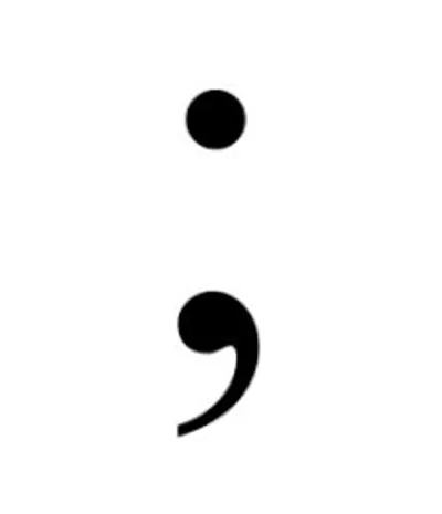Illustration semicolon - Image 2