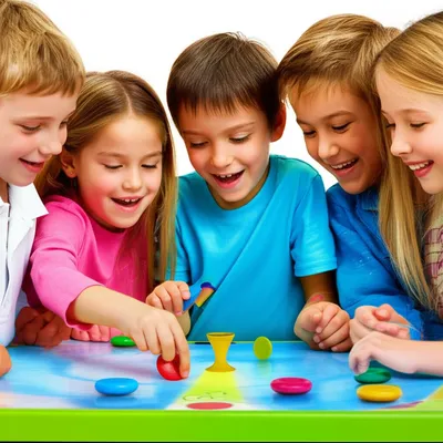 Illustration tiddlywinks - Image 1