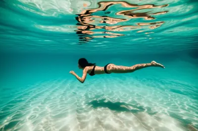 Illustration swim