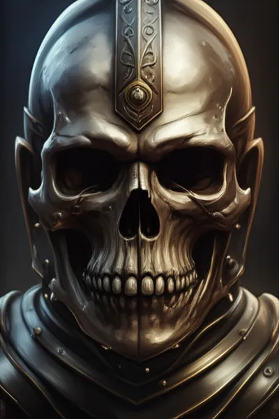 Illustration scull - Image 1