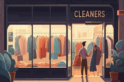 Illustration cleaners - Image 1