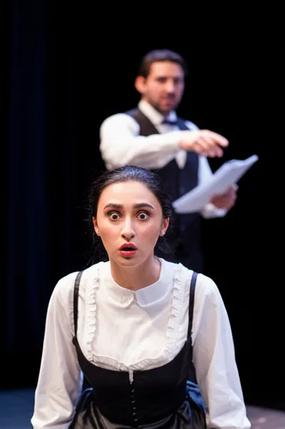 Illustration reacting