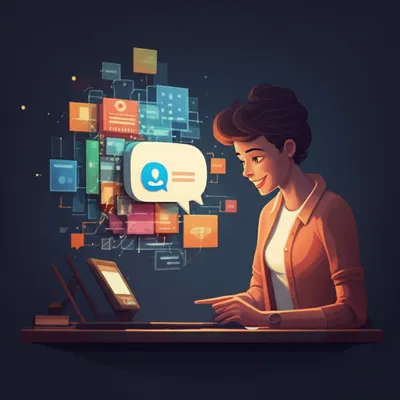 Illustration growling - Image 1