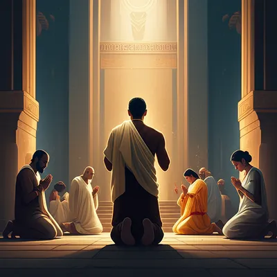 Illustration worship - Image 1