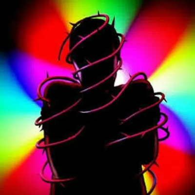 Illustration straitjacketed - Image 1