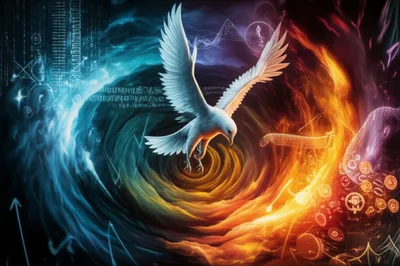 Illustration dove - Image 1