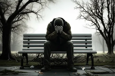 Illustration depressed - Image 1