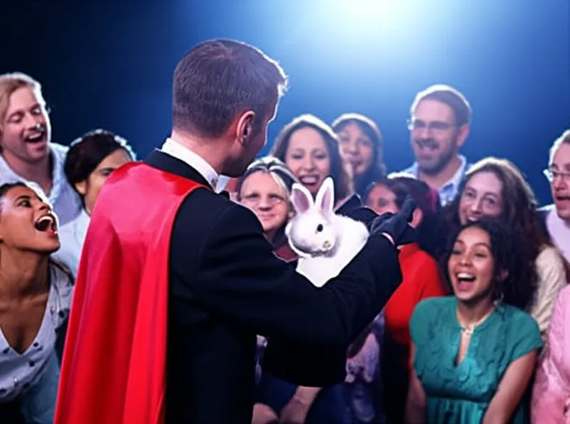 Ilustración visual de la palabra "entertained" - Entretener, divertir