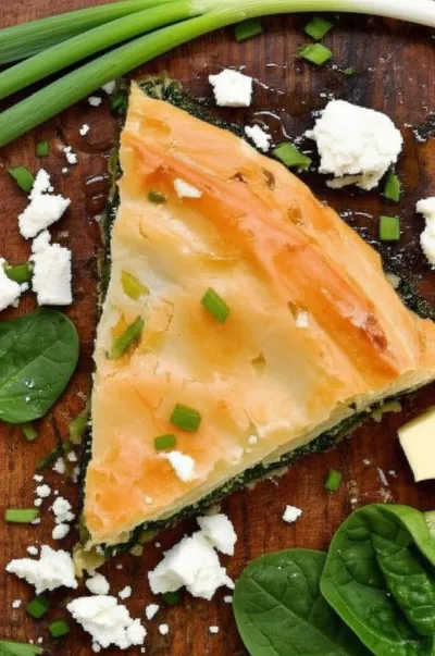 Illustration spanakopita