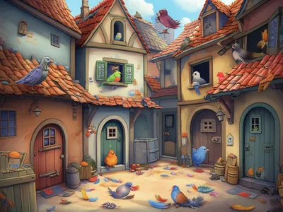 Illustration mews - Image 1